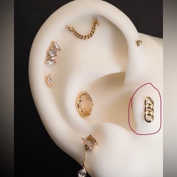 Buddha Jewelry gold chain threadless 14k gold - Picture 2 of 2